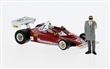 FERRARI 312 T2 #21 GILLES VILLENEUVE w/ FIGURE