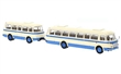 AUTOBUS JELCZ JZS 043 S PVSEM P-01 1964 BEIGE / BLUE