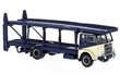 FIAT 642 CAR TRANSPORTER 1962 BLUE / BEIGE