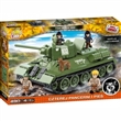 COBI 2485 SMALL ARMY T34 RUDY 102 Z FILMU ČTYŘI Z TANKU A PES LIMITOVANÁ EDICE