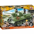 COBI 2485 SMALL ARMY T34 RUDY 102 Z FILMU TYI Z TANKU A PES LIMITOVAN EDICE