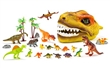 FAUNICA HLAVA DINOSAURA S FIGURKAMI DINOSAUR�