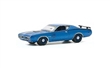DODGE CHARGER R/T 1971 BLUE MECUM AUCTIONS