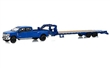 FORD F-350 LARIAT 2019 WITH GOOSENECK TRAILER BLUE