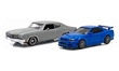 CHEVROLET CHEVELLE SS 970 & NISSAN SKULINE GT-R 2002 2-PACK RYCHLE A ZBSILE FAST AND FURIOUS 2009