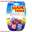 MAGICK GUMIKY MAGIC BANDS DINOSAUR LAND 12 kus v balen