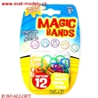 MAGICK GUMIKY MAGIC BANDS FAIRYTALE DRESS-UP 12 kus v balen