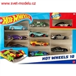 HOTWHEELS AUTKA 10-PACK