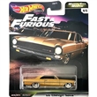 AUTÍČKO HOTWHEELS PREMIUM FAST & FURIOUS RYCHLE A ZBĚSILE MOTOR CITY MUSCLE CHEVROLET NOVA 1966