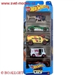 HOTWHEELS AUTKA 5-PACK CITY