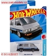 AUTKO HOT WHEELS HW J-IMPORTS HHF68 TOYOTA VAN 1986 SILVER
