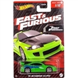 AUTÍČKO HOT WHEELS HNR91 FAST & FURIOUS RYCHLE A ZBĚSILE MITSUBISHI ECLIPSE 1995 GREEN