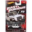 AUTKO HOT WHEELS HNR99 FAST & FURIOUS RYCHLE A ZBSILE JEEP GLADIATOR 2020 SILVER