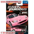 AUTÍČKO HOT WHEELS FAST & FURIOUS RYCHLE A ZBĚSILE HNT12 HONDA S2000 PINK