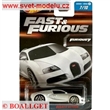 AUTKO HOT WHEELS FAST & FURIOUS RYCHLE A ZBSILE HNT17 BUGATTI VEYRON WHITE