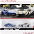 Autka HOT WHEELS PREMIUM CAR CULTURE HRR80 CUSTOM CORVETTE STINGRAY COUPE w/ COPO CORVETTE 1969