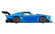 AUTKO HOT WHEELS PREMIUM HWT04 FORD MUSTANG MODIFIED 1969 BLUE