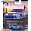AUTKO HOT WHEELS PREMIUM JDJ13 FAST & FURIOUS RYCHLE A ZBSILE CUSTOM ACURA INTEGRA SEDAN GSR BLUE