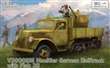 GERMAN HALFTRUCK V3000SM MUALTIER WITH FLAK 38