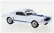 FORD MUSTANG SHELBY GT 350 1965 WHITE / BLUE