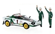 LANCIA STRATOS HF #1 MUNARI / MANUCCI WINNER RALLY MONTE CARLO 1977 w/ FIGURES