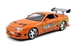 TOYOTA SUPRA 1995 ORANGE FAST AND FURIOUS