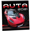 Kalendář Auta 2021 -  nástěnný měsíční