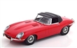 JAGUAR E-TYPE COUPE SERIES 1 RHD CABRIO CLOSED 1961 RED L.E. 500 PCS.