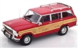 JEEP WAGONEER 1989 RED / WOOD