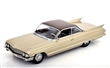 CADILLAC DEVILLE SERIES 62 COUPE 1961 BEIGE / BROWN METALLIC