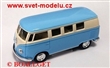 VOLKSWAGEN BUS 1962 BLUE PULL-BACK