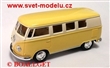 VOLKSWAGEN BUS 1962 YELLOW PULL-BACK