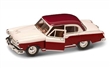 VOLHA GAZ M-21 1957 RED/BEIGE