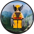 LEGO MINIFIGURKA NA MAGNETU WOLVERINE