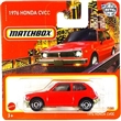 AUTKO MATCHBOX HONDA CVCC 1976 RED