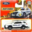 AUTKO MATCHBOX FORD INTERCEPTOR UTILITY 2016 POLICE