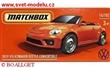 AUTKO MATCHBOX DRIVE YOUR ADVENTURE VOLKSWAGEN BEETLE CONVERTIBLE 2019