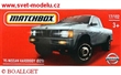 AUTKO MATCHBOX DRIVE YOUR ADVENTURE NISSAN HARDBODY D21 1995