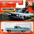 AUTKO MATCHBOX HLC72 CHEVROLET EL CAMINO 1960 GREEN