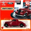 AUTKO MATCHBOX HLC76 FORD COUPE 1936 RED