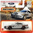AUTKO MATCHBOX HLD04 FORD POLICE INTECEPTOR  SILVER