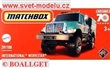 AUTKO MATCHBOX DRIVE YOUR ADVENTURE HLF38 INTERNATIONAL WORKSTAR
