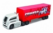 MAISTO FRESH METAL HIGWAY HAULERS AUTO S NVSEM MAISTO E-RACING TEAM SILVER / RED