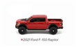 MAISTO FRESH METALL 100 COLLECTION FORD F-150 RAPTOR 2021 RED