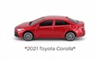 MAISTO FRESH METALL 100 COLLECTION TOYOTA COROLLA 2021 RED