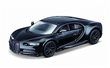 MAISTO POWER RACER BUGATTI CHIRON BLACK 4,5 PULLBACK