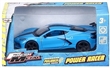 MAISTO FRESH METAL CHEVROLET CORVETTE STINGRAY COUPE BLUE 4,5 PULLBACK