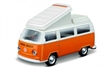 MAISTO WEEKENDERS VOLKSWAGEN SAMBA TYPE II CAMPER ORANGE / WHITE