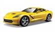 CHEVROLET CORVETTE STINGRAY 2013 YELLOW