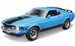 FORD MUSTANG MACH 1 1970 BLUE